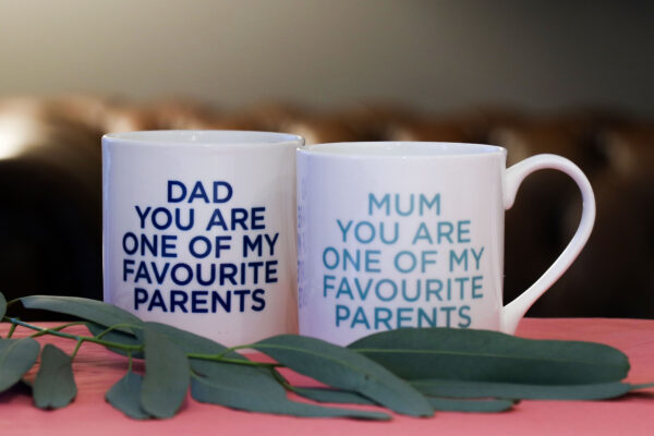 Love Mugs You're My Favourite Parents China Mug