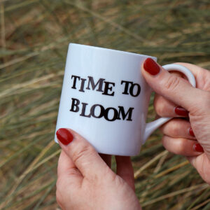 Time To Bloom Love Mugs China Gift
